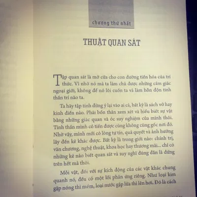Thuật quan sát (Ảnh: BlogAnChoi)