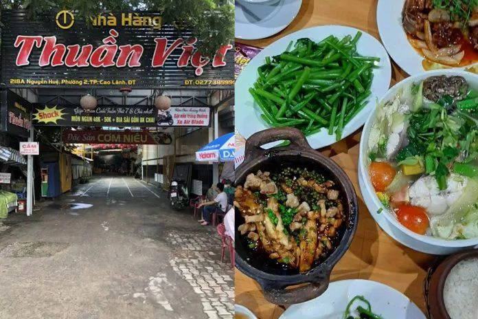 Thuần Việt sở hữu những món ăn mang đậm phong cách chân quê Việt Nam. Ảnh: Internet.