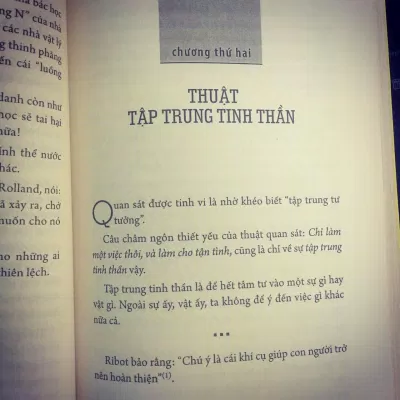Thuật tập trung tinh thần (Ảnh: BlogAnChoi)