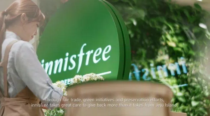 Innisfree là thương hiệu mỹ phẩm nổi tiếng của Hàn Quốc. (nguồn: internet)