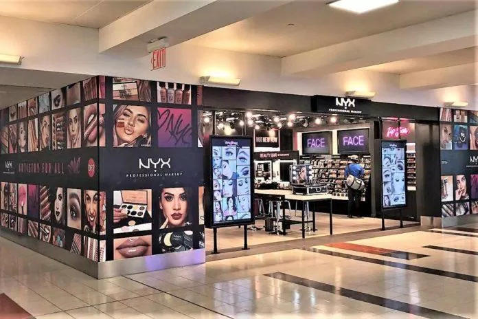 NYX Professional Makeup có store rộng rãi, sang trọng trên khắp các quốc gia ( Nguồn: internet)