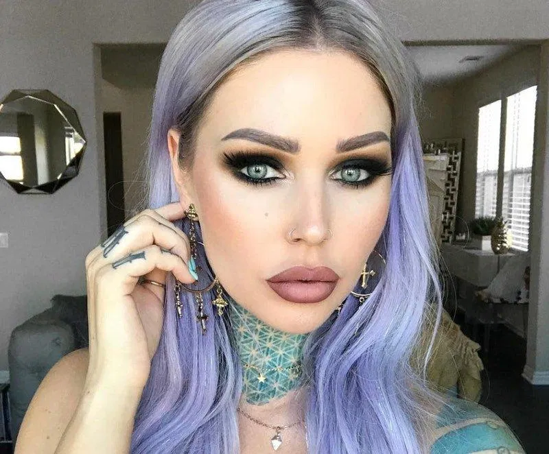 Kristen Lannege người đại diện cho thương hiệu NYX Professional Makeup với tài năng makeup đỉnh cao ( Nguồn: internet)