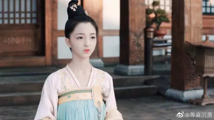 Ngụy Vũ trong vai Võ Mỵ Nương thời thơ ấu (ảnh: online)