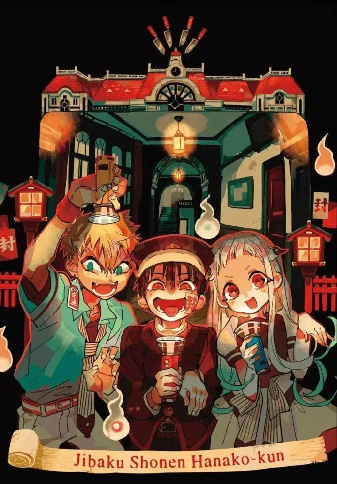 Poster anime Ma nhà xí Hanako. (nguồn ảnh: Internet)