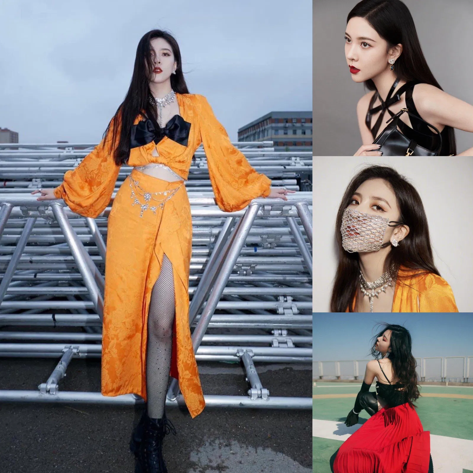 Thời trang và thần thái của Tống Nghiên Phi được nhiều người ngưỡng mộ (Ảnh: Internet)