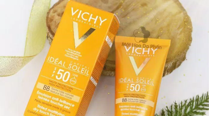Kem chống nắng Vichy Capital Ideal Soleil Mattifying Face Fluid SPF50 (Nguồn: Internet).