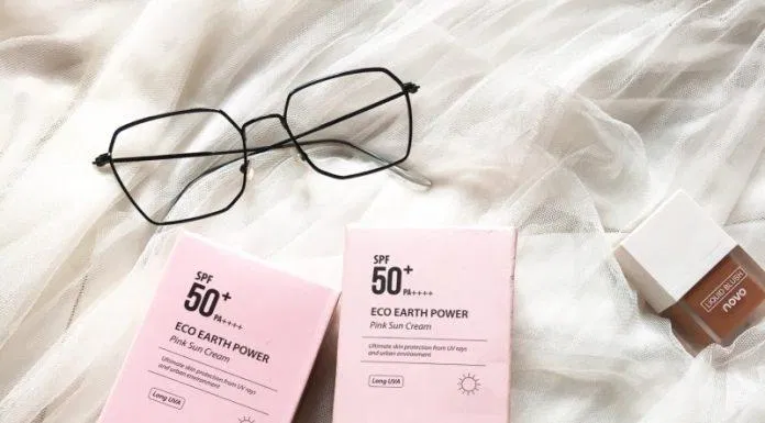 Kem chống nắng The SAEM Eco Earth Power Pink SPF 50+ PA++++ (Nguồn: Internet).