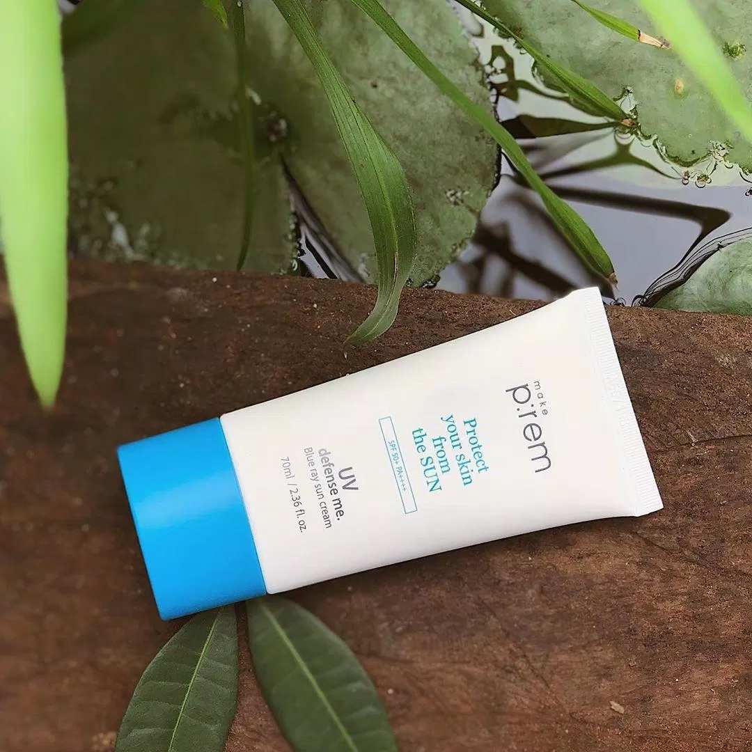 Kem chống nắng Make P:rem UV Defense Me. Blue Ray Sun Cream SPF 50+ PA++++ (Nguồn: Internet).