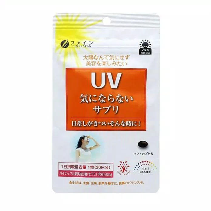 Viên uống chống nắng UV Fine Care Plus giúp bảo vệ làn da từ bên trong (Nguồn: Internet)