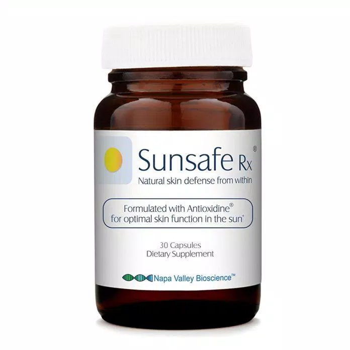 Viên uống chống nắng Sunsafe RX có nhiều thành phần có lợi giúp bảo vệ da vượt trội (Nguồn: Internet)