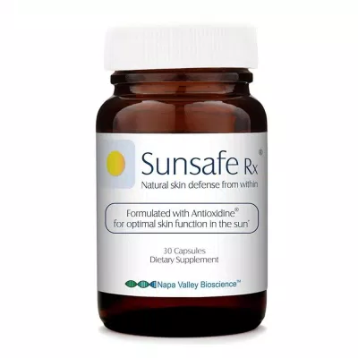 Viên uống chống nắng Sunsafe RX có nhiều thành phần có lợi giúp bảo vệ da vượt trội (Nguồn: Internet)