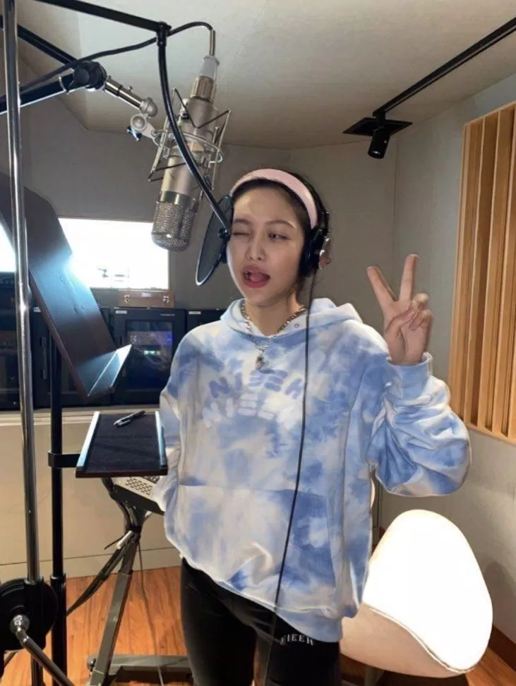 Hai thành viên Yeri và Seulgi của nhóm nhạc Red Velvet đều diện những item của thương hiệu Nieeh như áo và túi xách. (Ảnh: Internet)