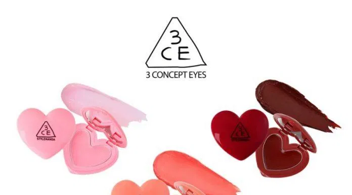 Son dưỡng môi trái tim 3CE Heart Pot Lip (Ảnh: Internet)