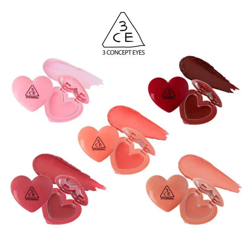 Son dưỡng môi trái tim 3CE Heart Pot Lip (Ảnh: Internet)