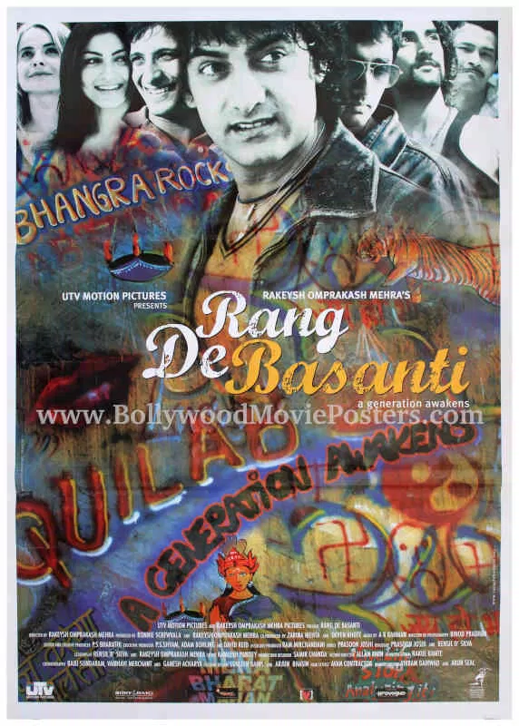 Poster phim Rang De Basanti (Nguồn: Internet)