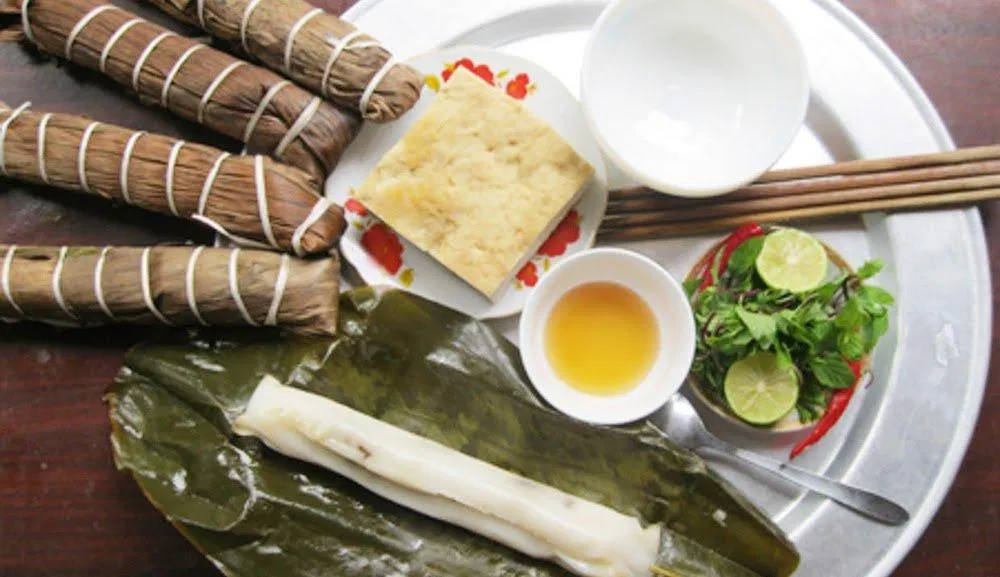 bánh tẻ làng Phú Nhi ở Sơn Tây bánh tẻ làng Phú Nhi ở Sơn Tây