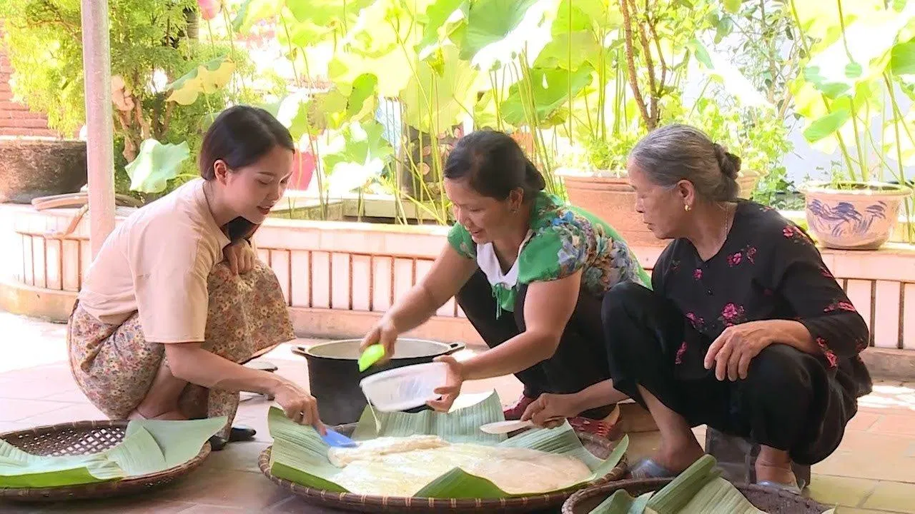 bánh đúc làng Hạnh nức tiếng gần xa bánh đúc làng Hạnh nức tiếng gần xa