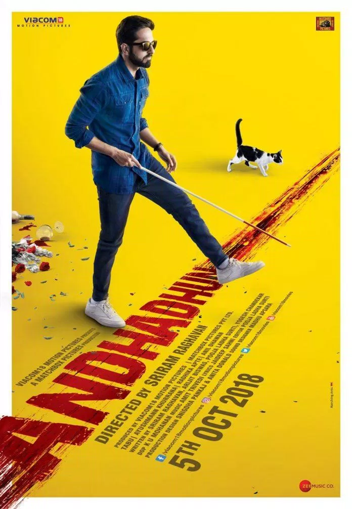 Poster phim Andhadhun (Nguồn: Internet)
