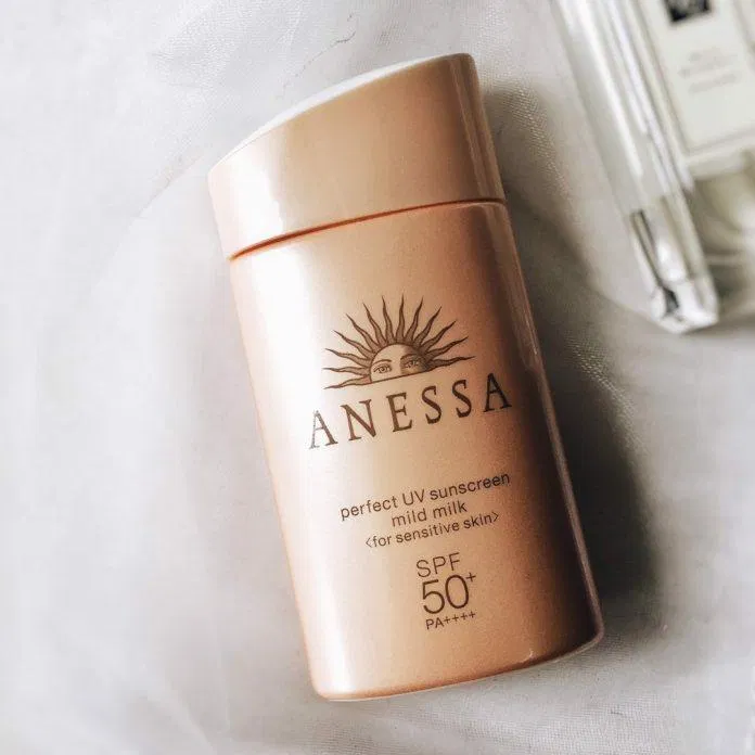 Sữa chống nắng dịu nhẹ Anessa Perfect UV Sunscreen Mild Milk (ảnh: internet)