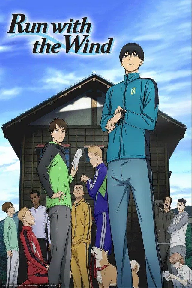 Poster anime Bước chạy thanh xuân. (Ảnh: internet)