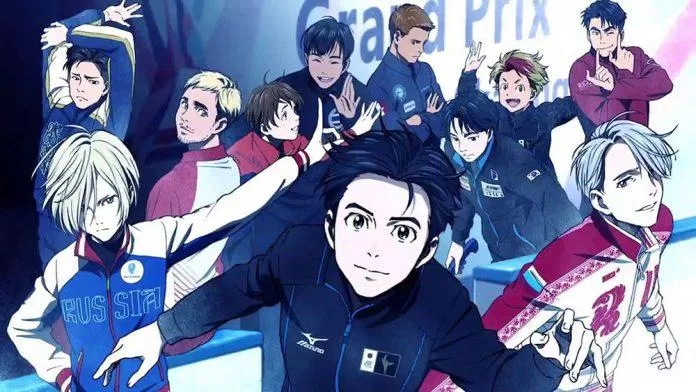 Poster phim anime Trên tầng băng.  (Ảnh: internet)