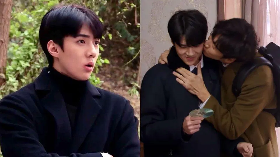 Kwang Soo cùng Sehun trong chương trình "Busted" . ( Ảnh : Internet). Kwang Soo cùng Sehun trong chương trình "Busted" . ( Ảnh : Internet).