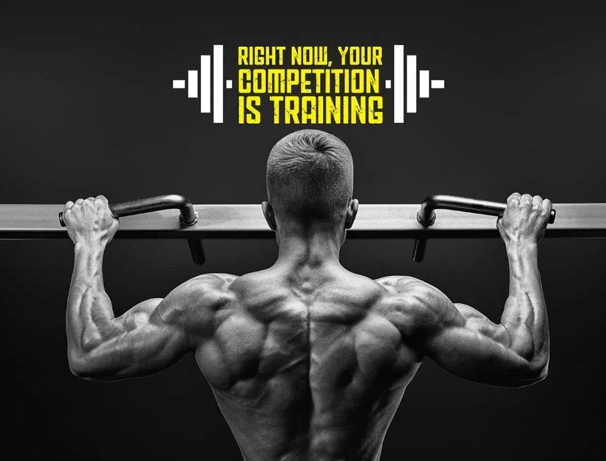 Ngay lúc này các đối thủ của bạn đang tập luyện đấy. Ngay lúc này các đối thủ của bạn đang tập luyện đấy. (Ảnh: Internet)