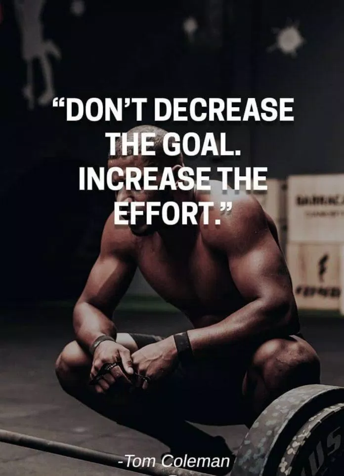 Đừng hạ thấp mục tiêu, mà hãy tăng thêm nỗ lực. (Ảnh: Internet)