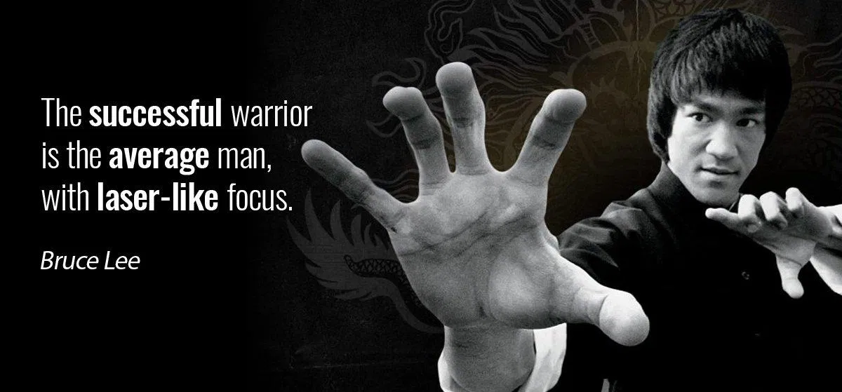 Người chiến binh thành công là người bình thường có sự tập trung cực độ. (Ảnh: Internet) Người chiến binh thành công là người bình thường có sự tập trung cực độ. (Ảnh: Internet)