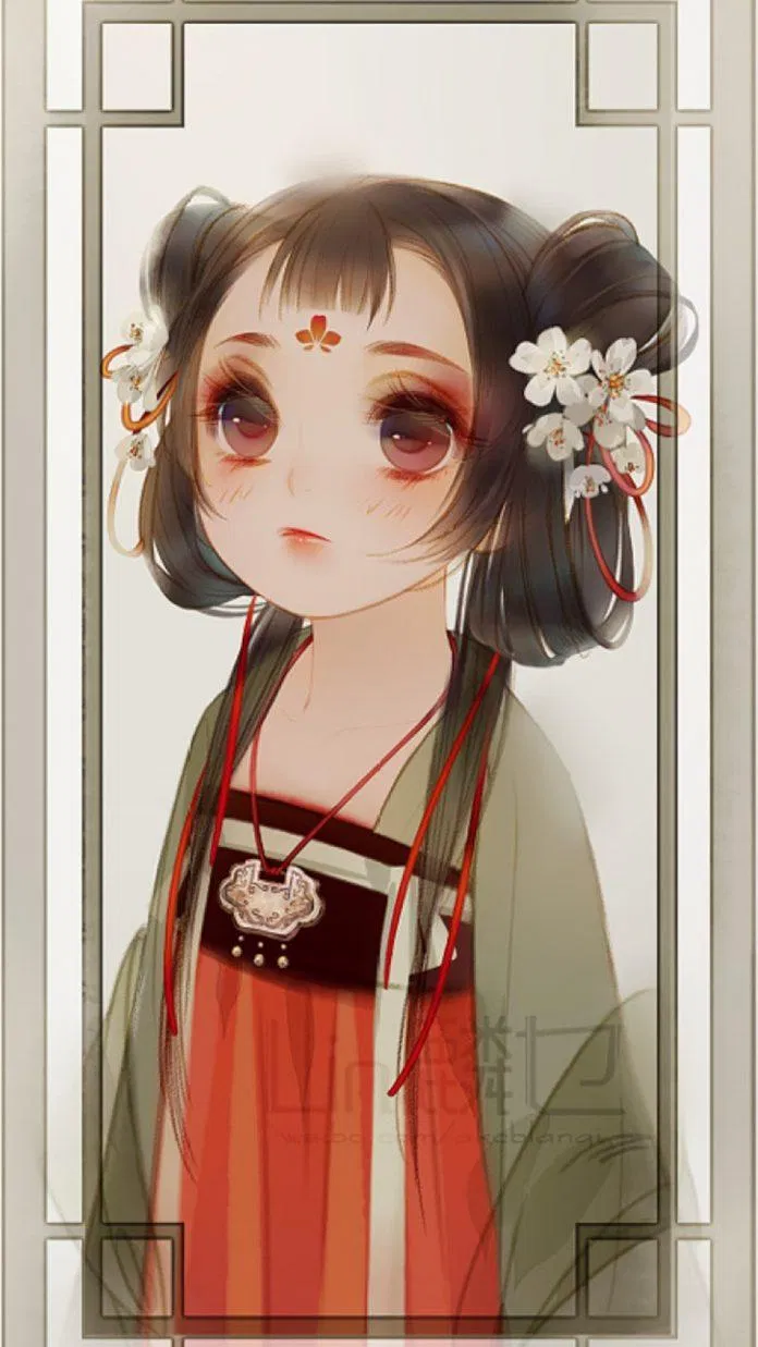 Chibi cổ trang loli (Ảnh: @Keylin-麟)