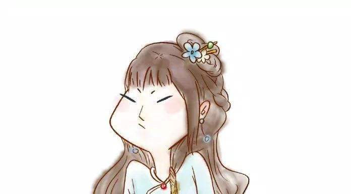 Chibi cổ trang tinh nghịch (Ảnh: @扑哧一朵花)