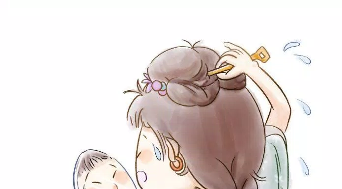 Chibi cổ trang tinh nghịch (Ảnh: @扑哧一朵花)