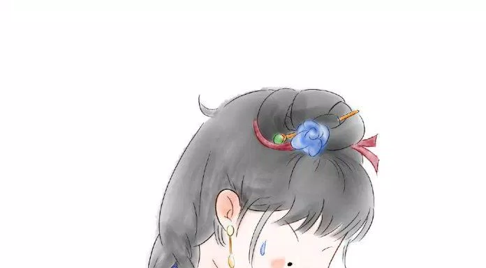 Chibi cổ trang tinh nghịch (Ảnh: @扑哧一朵花)