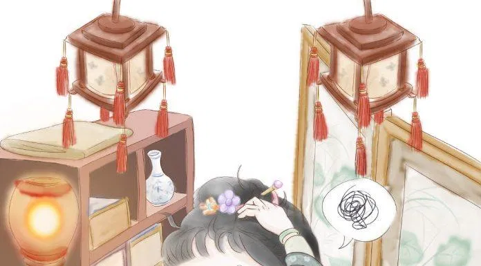 Chibi cổ trang tinh nghịch (Ảnh: @扑哧一朵花)
