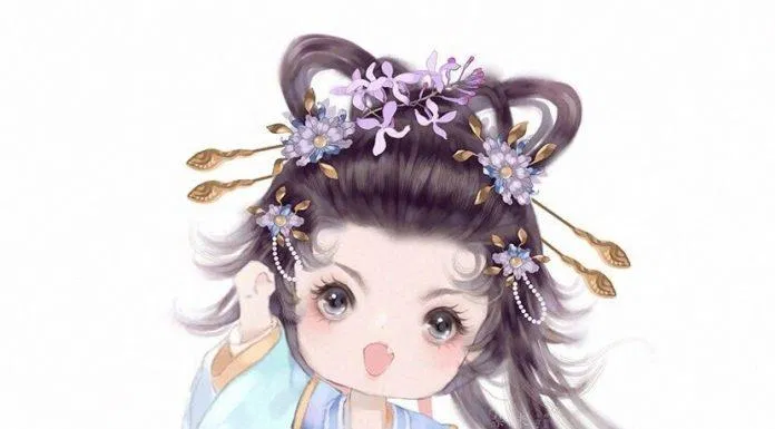 Chibi cổ trang đáng yêu (Ảnh: @画画的小夏)