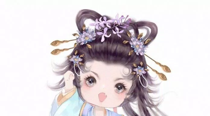 Chibi cổ trang đáng yêu (Ảnh: @画画的小夏)