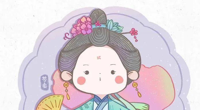Chibi cổ trang dễ thương (Ảnh: @苓爽)