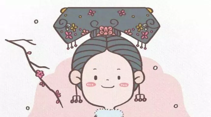 Chibi cổ trang chắp tay (Ảnh: @苓爽)
