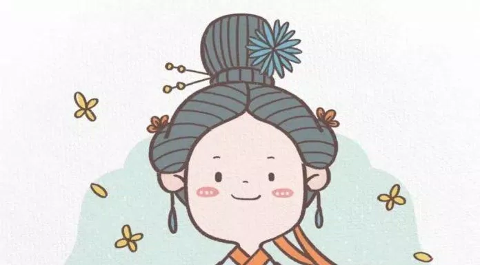 Chibi cổ trang chắp tay (Ảnh: @苓爽)