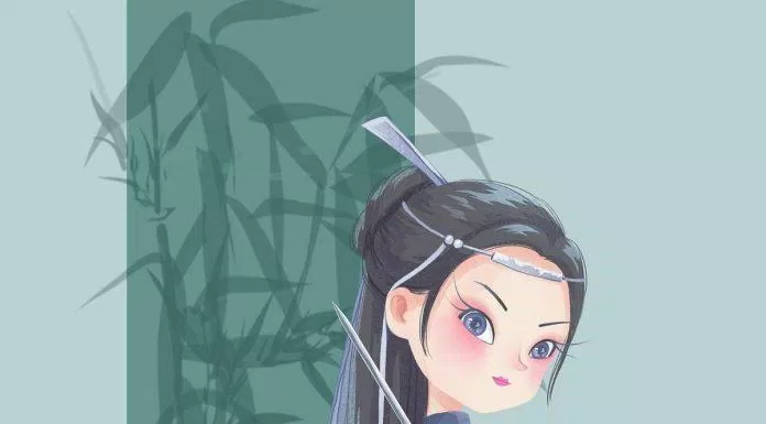 Chibi cổ trang dọc (Ảnh: @小草棚)