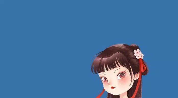 Chibi cổ trang dọc (Ảnh: @小草棚)
