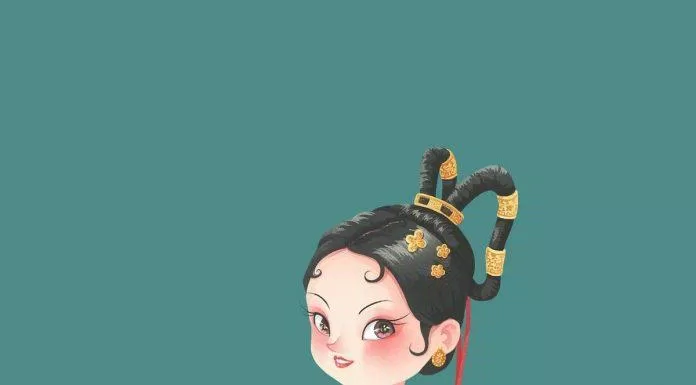 Chibi cổ trang dọc (Ảnh: @小草棚)