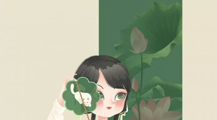 Chibi cổ trang dọc (Ảnh: @小草棚)