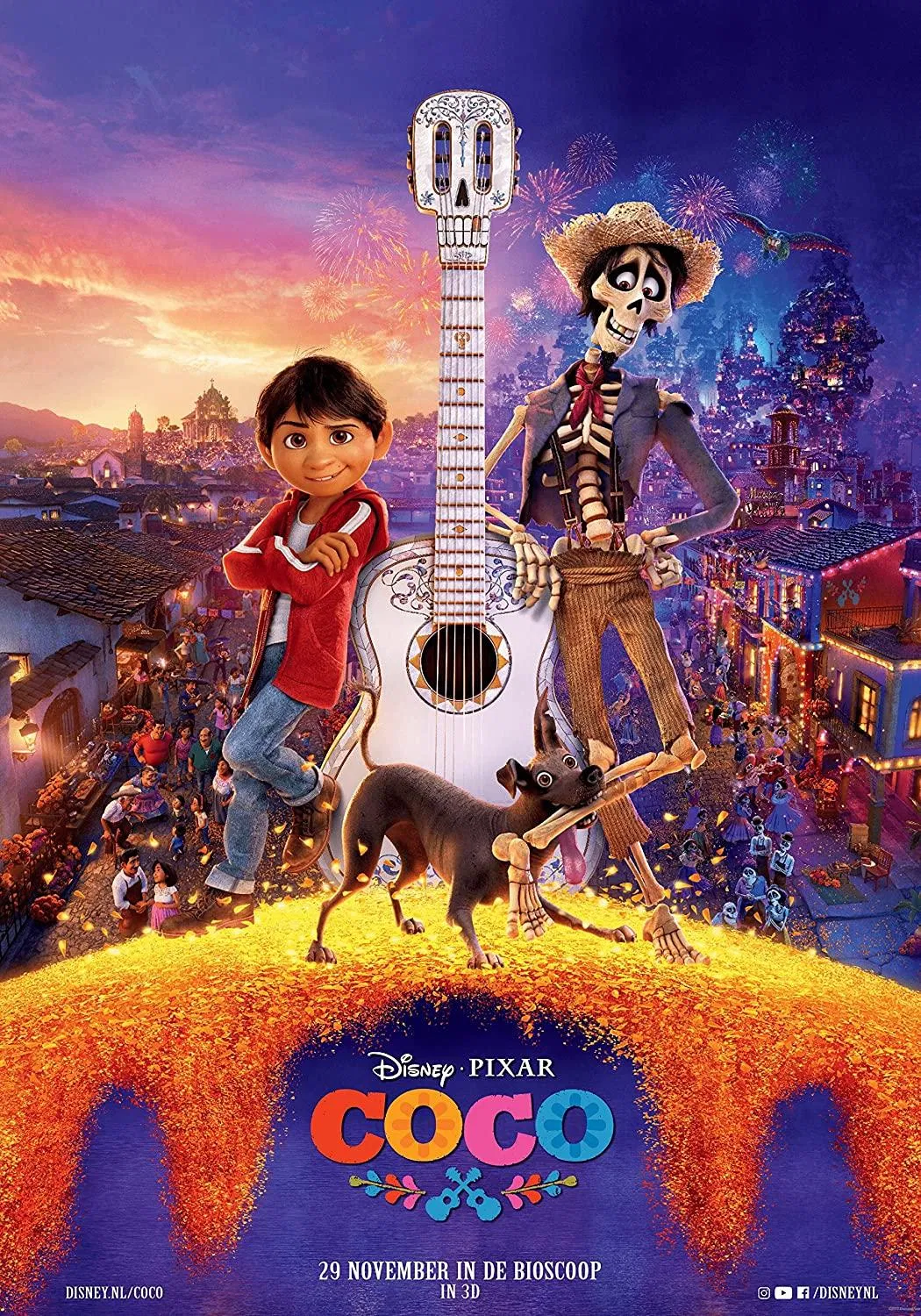 Poster phim hoạt hình Coco. (Ảnh: Internet)