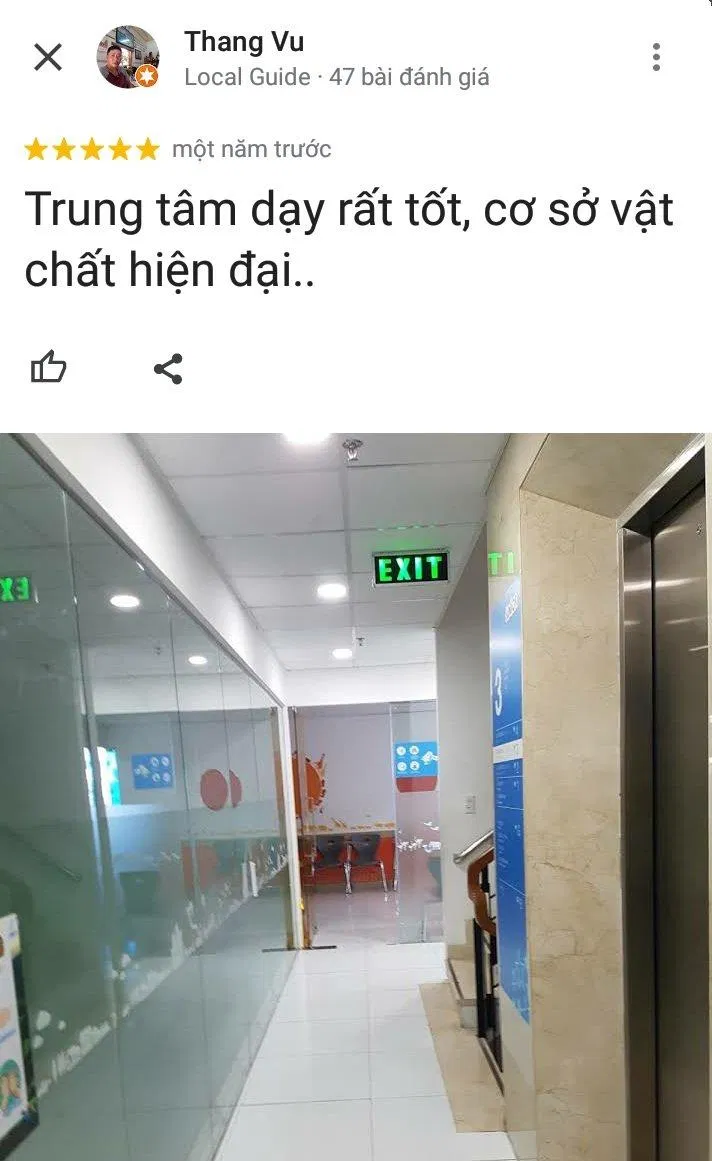 Đánh giá của học viên về trung tâm Anh ngữ Apollo (ảnh: BlogAnChoi) Đánh giá của học viên về trung tâm Anh ngữ Apollo (ảnh: BlogAnChoi)