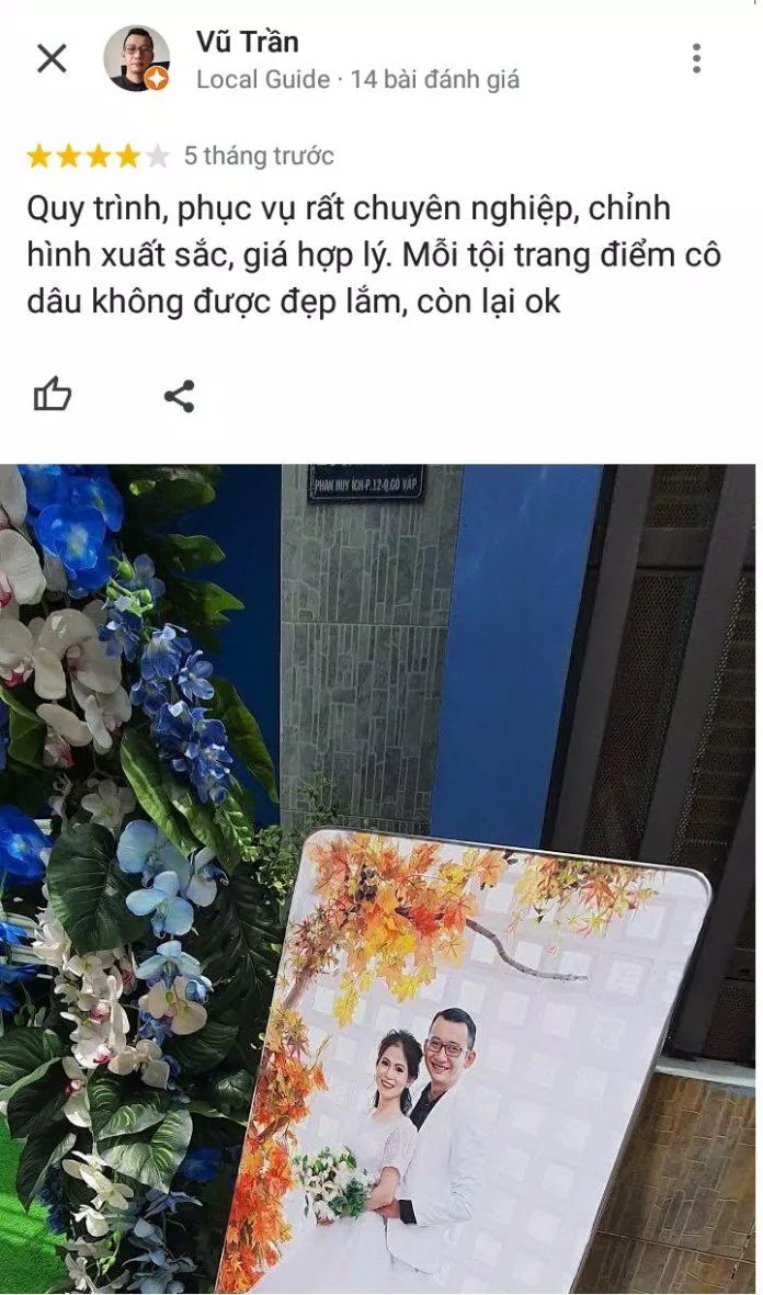 Đánh giá của khách hàng về Aloha Studio (ảnh: BlogAnChoi) Đánh giá của khách hàng về Aloha Studio (ảnh: BlogAnChoi)