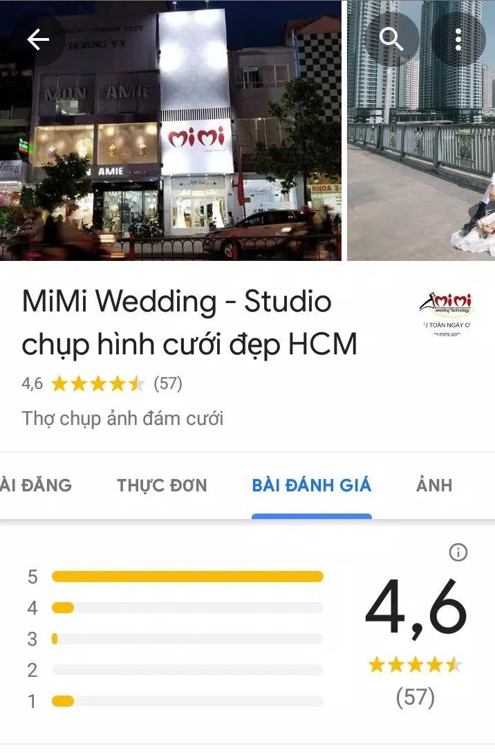 Đánh giá trên Google (ảnh: BlogAnChoi)