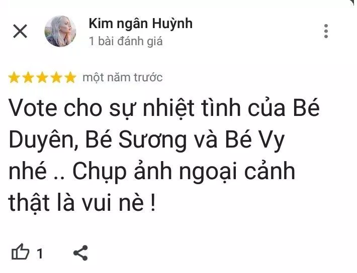 Đánh giá của khách hàng về Kim Tuyến Bridal ( ảnh: BlogAnChoi)