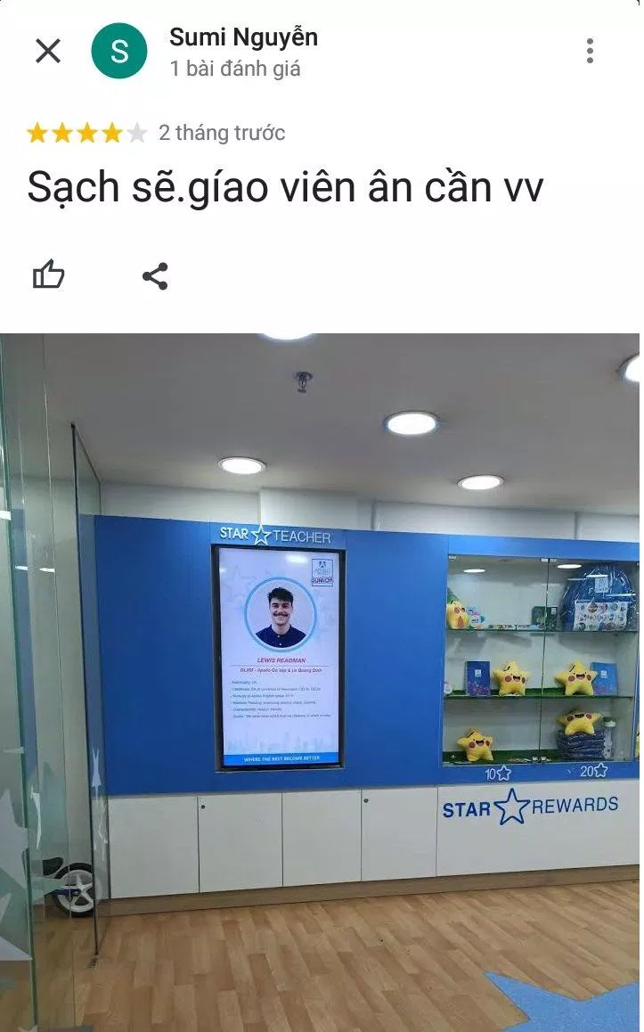 Đánh giá của học viên về trung tâm Anh ngữ Apollo (ảnh: BlogAnChoi) Đánh giá của học viên về trung tâm Anh ngữ Apollo (ảnh: BlogAnChoi)