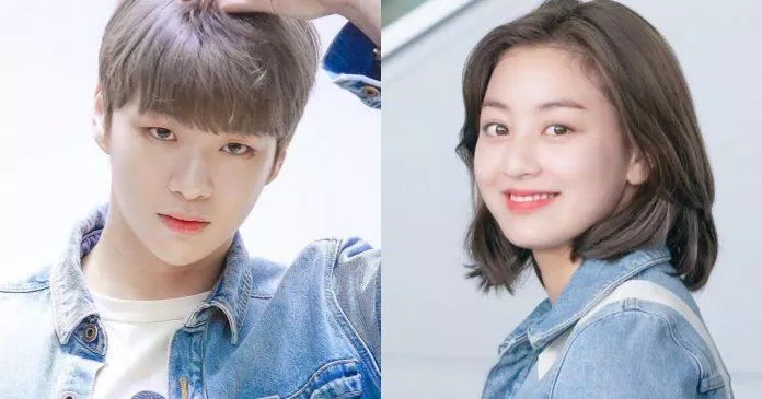 Kang Daniel và Jihyo (ảnh: Internet)